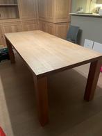 massief eiken tafel, Huis en Inrichting, Tafels | Eettafels, Ophalen, Gebruikt, Klassiek, Eikenhout