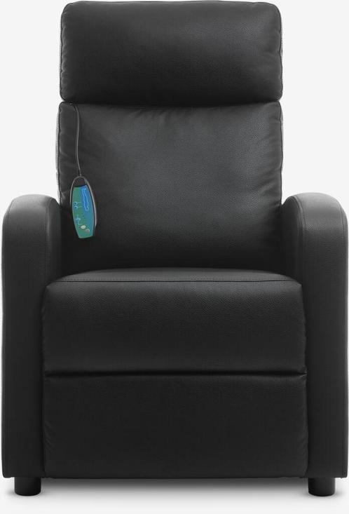 REAL DEAL! Relaxstoel Massagestoel RELAX 75x101x92 cm ZWART!, Sport en Fitness, Massageproducten, Nieuw, Massagestoel of Kussen