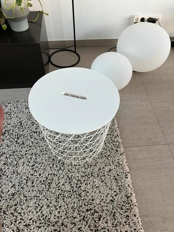 Bijzettafel Ikea, Enlèvement ou Envoi, Comme neuf, Rond