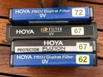 Set van 8 UV filters (verschillende Dia), TV, Hi-fi & Vidéo, Comme neuf, Autres marques, 60 à 70 mm, Filtre UV