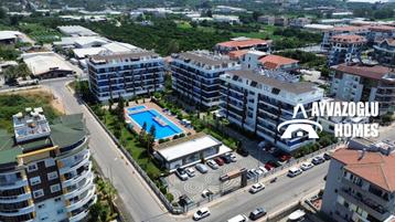 3+1 duplex appartement in Kestel — 150 meter van de zee! beschikbaar voor biedingen