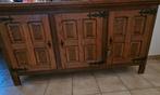Massieve Franse eiken dressoirkast, Huis en Inrichting, Ophalen, Gebruikt, 150 tot 200 cm, Eikenhout
