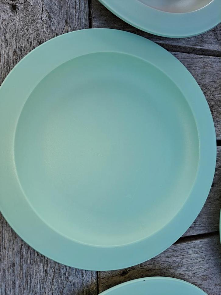 Vaisselle en trois pièces pour le camping ou les pique-nique, Caravanes & Camping, Accessoires de camping, Comme neuf, Enlèvement ou Envoi