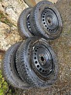 205/60R16 winterbanden op velgen, Auto-onderdelen, Banden en Velgen, Ophalen, Gebruikt, 16 inch, Band(en)