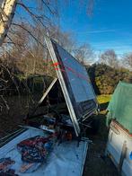 Set van 4 barrières van het type constructiekiepers, Tuin en Terras, Tuinhekken en Hekwerk, Ophalen, Zo goed als nieuw