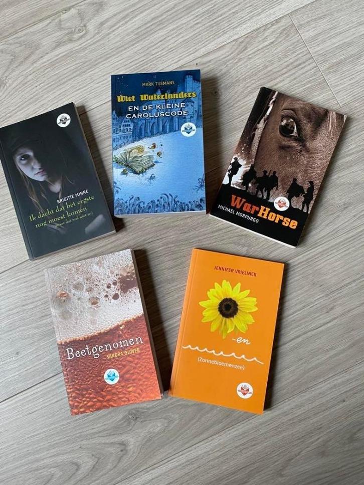 Lot van 5 jeugdboeken vanaf 12 jaar, Boeken, Kinderboeken | Jeugd | 13 jaar en ouder, Ophalen of Verzenden