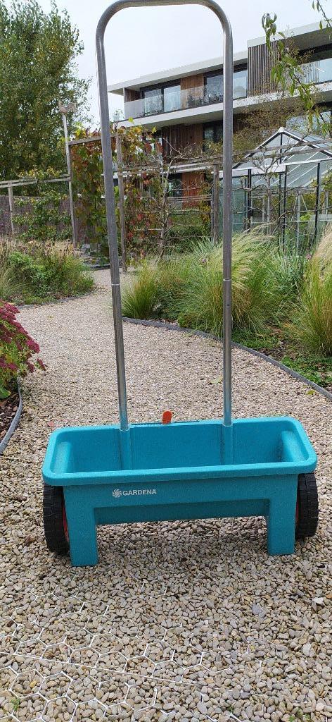Gardena strooiwagen, Tuin en Terras, Hand-tuingereedschap, Zo goed als nieuw, Overige soorten, Ophalen