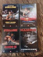 Rambo 1 2 3 4 op dvd worden enkel in lot verkoch, Ophalen of Verzenden, Zo goed als nieuw