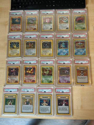 Complete gym heroes unlimited psa 9 holo set