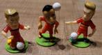 Rode Duivels: 3 voetbalpoppetjes, Verzamelen, Ophalen of Verzenden, Gebruikt, Beeldje of Poppetje