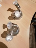 BASS RVS spots voorzien van LED lampen, Metaal of Aluminium, Ophalen of Verzenden, Zo goed als nieuw, Modern