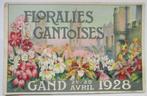 antieke postkaart Gentse Floralien1928    dpcf12, Envoi