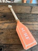 Decoratieve houten peddel ‘Surf’ plage, Ophalen of Verzenden, Zo goed als nieuw