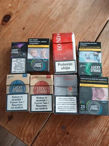 Paquet cigarette vide vintage beschikbaar voor biedingen
