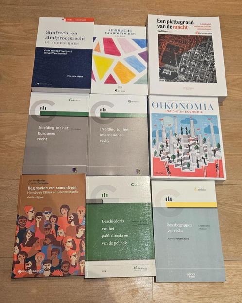 Boeken eerste bachlor rechten UGent, Boeken, Studieboeken en Cursussen, Zo goed als nieuw, Hoger Onderwijs, Ophalen of Verzenden