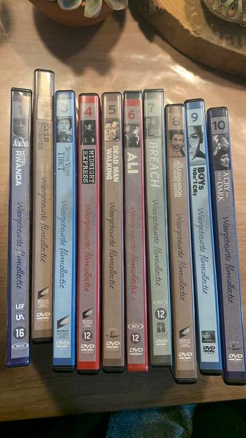 Waargebeurde filmcollectie (10 films) beschikbaar voor biedingen