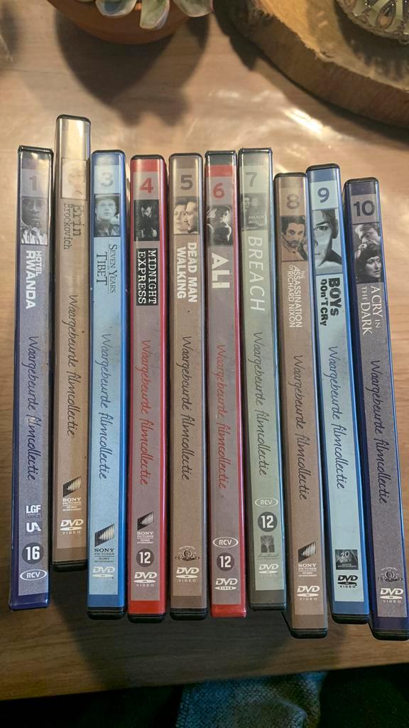 Waargebeurde filmcollectie (10 films), Cd's en Dvd's, Dvd's | Overige Dvd's, Zo goed als nieuw, Ophalen of Verzenden
