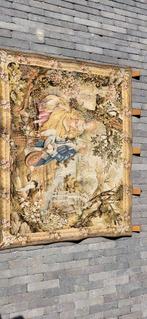 Tapisserie "Jardin d'amour " avec rail de Marc Waynel 1987, Ophalen