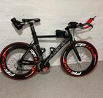 TRIATHLON CLM full Carbon fiets Fast Forward wielen, Carbon, Zo goed als nieuw, 57 tot 61 cm, Ophalen