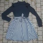 robe noire avec carreaux Shein taille 14 ans, Gebruikt, Meisje, Ophalen of Verzenden, Jurk of Rok