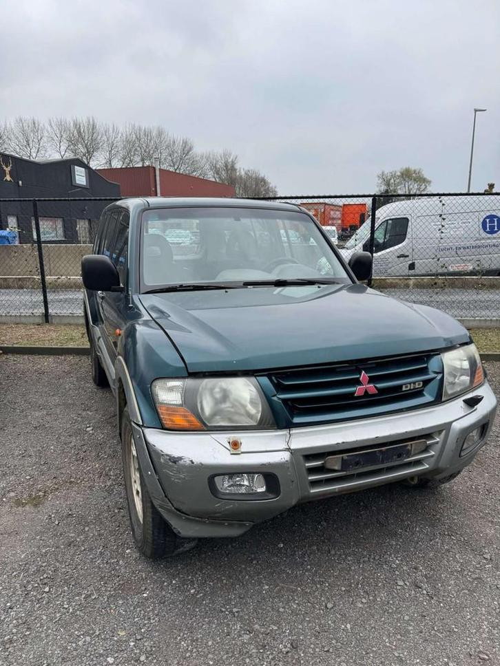 Mitsubishi Pajero 3.2 DI-D bj. 2002 START NIET EXPORT of OND, Auto's, Mitsubishi, Bedrijf, Te koop, Pajero, ABS, Airbags, Airconditioning