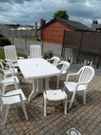 Tuinset, Ophalen, Kunststof, Gebruikt, Bijzettafel
