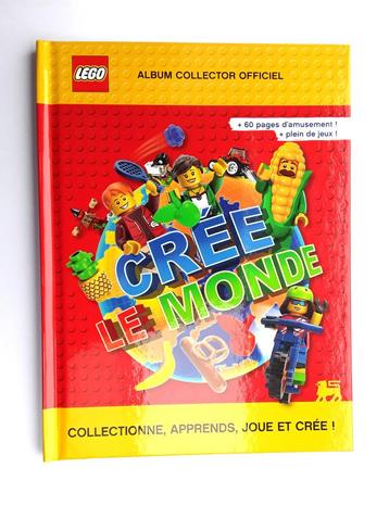 Het officiële Lego Collector's Album: Create the World beschikbaar voor biedingen