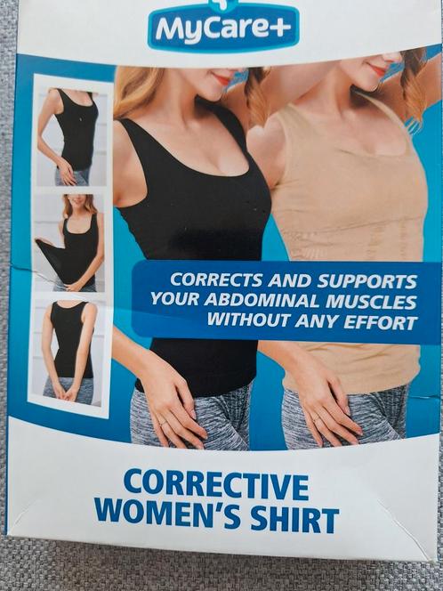 2 nieuwe buik corrigerende shirts, Kleding | Dames, Ondergoed en Lingerie, Beige, Ophalen of Verzenden
