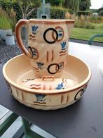 20s 30s Art Deco brocante lampetstel Spritzdekor Bauhaus, Antiek en Kunst, Ophalen