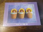 Puzzel 1000 stukjes Anne Geddes zonnebloemetjes (NIEUW), Ophalen of Verzenden, 500 t/m 1500 stukjes, Nieuw, Legpuzzel