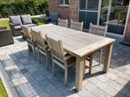 Teak tuinset, Ophalen, Zo goed als nieuw, Teakhout, Tuinset