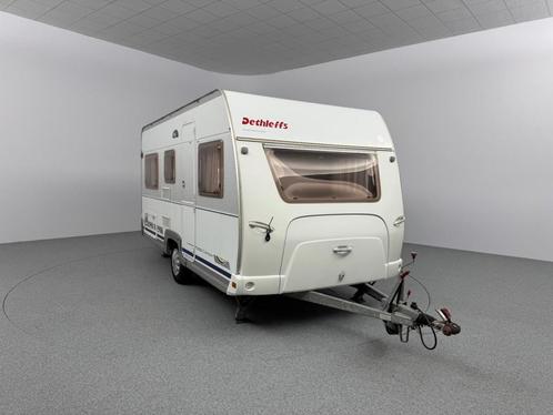 Dethleffs Camper 440 1e eigenaar voortent fietsendrager, Caravans en Kamperen, Caravans, Overige, Dethleffs, Vast bed, 4 tot 5 meter