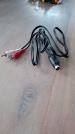 Mannelijke DIN-naar-2 RCA-kabeladapter, Ophalen of Verzenden, Nieuw