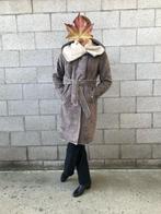 Veste taupe effet daim et fausses fourrure taille M, Kleding | Dames, Maat 38/40 (M), Overige kleuren, Zo goed als nieuw, Promod