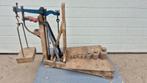 Bascule met set gewichten, Ophalen, Gebruikt