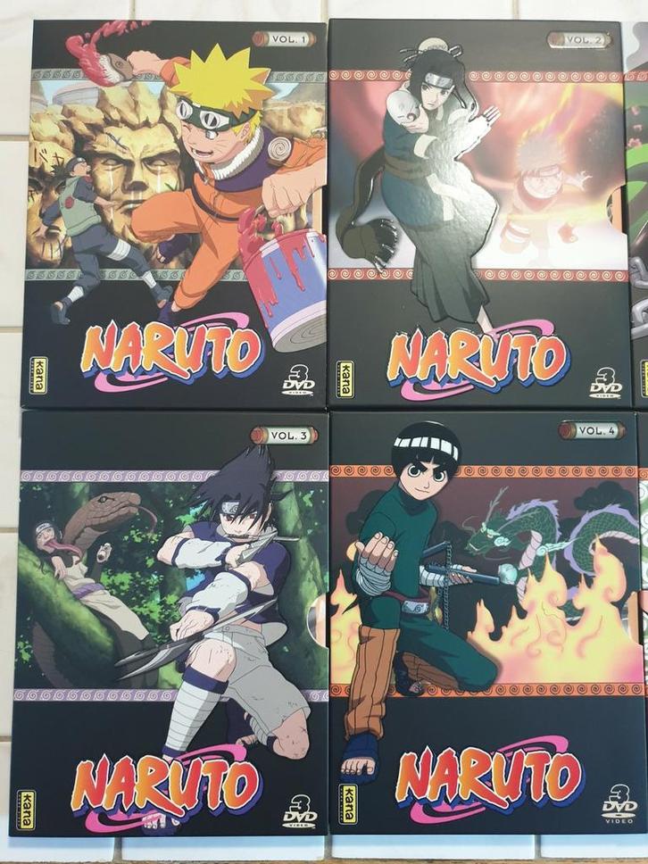 Naruto dvd-collectie en films., Cd's en Dvd's, Dvd's | Tekenfilms en Animatie, Zo goed als nieuw, Anime (Japans), Tekenfilm, Boxset