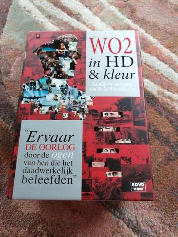 6 dvd's W0 II in kleur beschikbaar voor biedingen