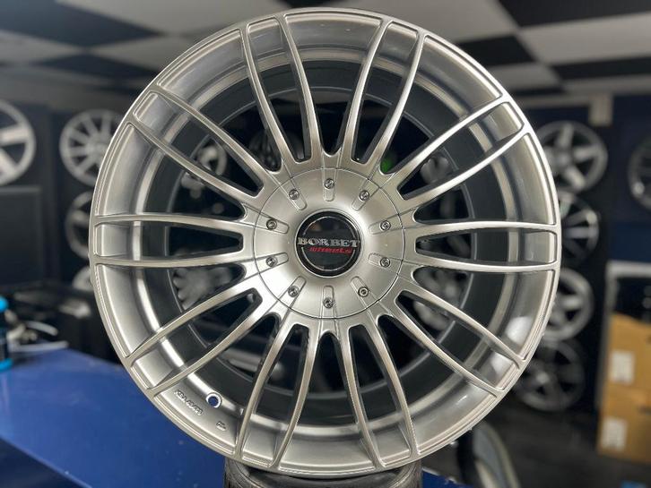 NIEUWE 19 inch 5x120 Borbet alu sportwielenset BYD Tesla Nio, Autos : Pièces & Accessoires, Autres pièces automobiles, Honda, Autres marques automobiles