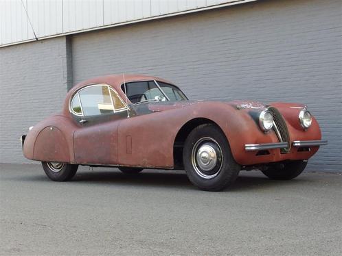 Jaguar XK120 FHC 1953 Unieke vondst en Matching numbers, Auto's, Jaguar, Bedrijf, XK, Benzine, Coupé, 2 deurs, Handgeschakeld