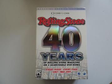 Rolling Stone magazine 40 jaren op 3 DVD-roms. NIEUW! beschikbaar voor biedingen