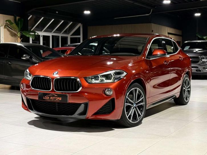 BMW X2 1.5 iAS BOITE AUTO sDriver18 PACK M GPS CUIR JA19, Auto's, BMW, Bedrijf, Te koop, X2, ABS, Airbags, Airconditioning, Bluetooth