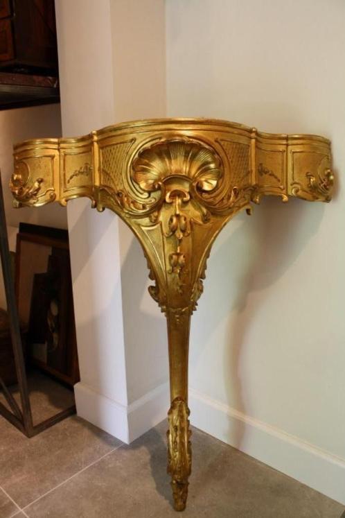 Hoekconsole,19de eeuw, Antiek en Kunst, Antiek | Meubels | Tafels, Ophalen