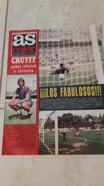 Spaans sport magazine Cruijff voetbal Merckx Wielrennen 1973, Verzamelen, 1960 tot 1980, Tijdschrift, Ophalen