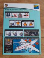 A400M PASSENGER SAFETY CARD, Verzamelen, Ophalen of Verzenden, Nieuw, Kaart, Foto of Prent