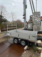 Dubbelas aanhangwagen te huur – regio Waasland, Enlèvement, Comme neuf