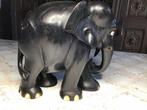 Éléphant en bois d’ébène, Ophalen of Verzenden, Dier