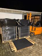 Rubber tegels 100x100x2, Jardin & Terrasse, Pavé & Dalles, Enlèvement, Caoutchouc