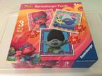 3 Trolls puzzels - merk: Ravensburger - 25 st- 36 st- 49 st, Ophalen of Verzenden