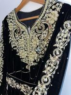 Zwarte Marokkaanse Caftan, ANDERE, Overige typen, Verzenden, Zwart