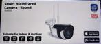 Smart HD Infrarood Camera Rond, Audio, Tv en Foto, Videobewaking, Ophalen of Verzenden, Nieuw, Buitencamera